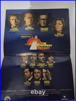 The Towering Inferno Movie Rare Warner Brothers Press Book
