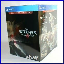 The Witcher 3 Wild Hunt Collector's Edition PS4 & PS5 BRAND NEW & SEALED! RARE