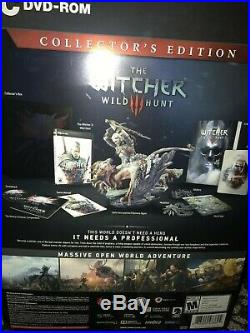 The Witcher III 3 Wild Hunt Collector's Edition PC New & Sealed EXTREMELY RARE