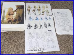 Thundercats 2011 Series Warner Bros 100+ Pages Of Unreleased Model Sheets RARE Thundercats 2011 Series Warner Bros 100+ Pages Of Unreleased Model Sheets RARE