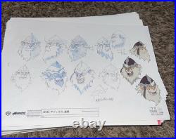 Thundercats 2011 Series Warner Bros 100+ Pages Of Unreleased Model Sheets RARE Thundercats 2011 Series Warner Bros 100+ Pages Of Unreleased Model Sheets RARE