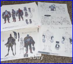 Thundercats 2011 Series Warner Bros 100+ Pages Of Unreleased Model Sheets RARE Thundercats 2011 Series Warner Bros 100+ Pages Of Unreleased Model Sheets RARE