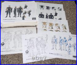 Thundercats 2011 Series Warner Bros 100+ Pages Of Unreleased Model Sheets RARE Thundercats 2011 Series Warner Bros 100+ Pages Of Unreleased Model Sheets RARE