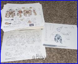 Thundercats 2011 Series Warner Bros 100+ Pages Of Unreleased Model Sheets RARE Thundercats 2011 Series Warner Bros 100+ Pages Of Unreleased Model Sheets RARE