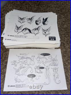 Thundercats 2011 Series Warner Bros 100+ Pages Of Unreleased Model Sheets RARE Thundercats 2011 Series Warner Bros 100+ Pages Of Unreleased Model Sheets RARE