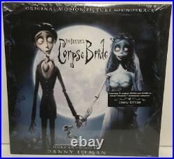 Tim Burtons Corpse Bride Rare 2 LP Vinyl Record By Danny Elfman SEALED