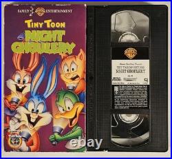 Tiny Toon Night Ghoulery VHS Tape 1996 Looney Tunes Warner Bros ULTRA RARE