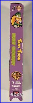 Tiny Toon Night Ghoulery VHS Tape 1996 Looney Tunes Warner Bros ULTRA RARE