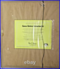 Tom And Jerry Cel Hanna Barbera Signed Logo Animation Art Cell Rare