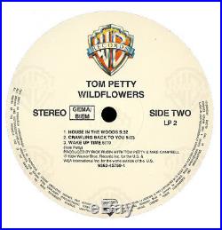 Tom Petty-Wildflowers-2 VINYL LP-Warner Bros'94 Near Mint Ultra Rare Xmass Gift