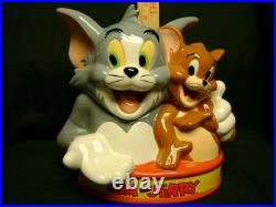 Tom and Jerry Cookie Jar Rare Ceramic Warner Bros Nostalgic Westland with Mugs Ap Tom and Jerry Cookie Jar Rare Ceramic Warner Bros Nostalgic Westland with Mugs Ap
