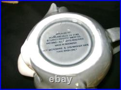 Tom and Jerry Cookie Jar Rare Ceramic Warner Bros Nostalgic Westland with Mugs Ap Tom and Jerry Cookie Jar Rare Ceramic Warner Bros Nostalgic Westland with Mugs Ap