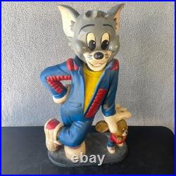 Tom and Jerry Resin Figures Warner Bros. Studio Store 24 Inch Made In 1990 Rare