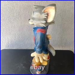 Tom and Jerry Resin Figures Warner Bros. Studio Store 24 Inch Made In 1990 Rare
