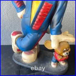 Tom and Jerry Resin Figures Warner Bros. Studio Store 24 Inch Made In 1990 Rare