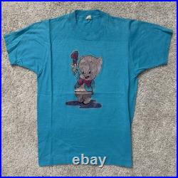 True VTG Screen Stars Rare Porky Pig Warner Bros. 1966 T- Shirt Size S