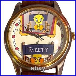 Tweety Bird Looney Tunes Warner Bros Watch -a Star Is Born Vintage, Rare