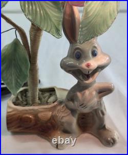 ULTRA RARE 1950's RICHARD SINGER & SONS? BUGS BUNNY? LAMP/LIGHT WARNER BROS