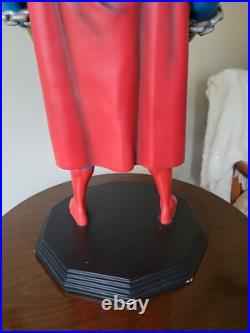 ULTRA RARE 2000 Warner Bros Studio 2 FT SUPERMAN With CHAIN 26 STATUE/FIGURE