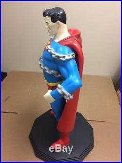 ULTRA RARE 2001 Warner Bros Studio Store Exclusive Superman 25 Maquette Statue