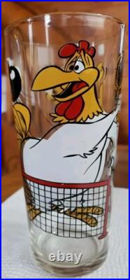 Ultra Rare Pepsi Looney Tunes 1976 Collector Series Error Glass Foghorn Leghorn