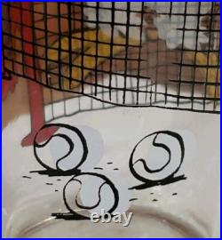 Ultra Rare Pepsi Looney Tunes 1976 Collector Series Error Glass Foghorn Leghorn