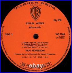 VAN MORRISON Astral Weeks (Warner Brothers WS 1768) UK 1st press NM RARE