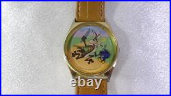 VERY RARE! 1991 Warner WILE E. COYOTE & ROADRUNNER Valdawn Collectible Watch VERY RARE! 1991 Warner WILE E. COYOTE & ROADRUNNER Valdawn Collectible Watch