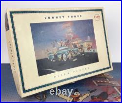 VINTAGE RARE 1993 WARNER BROS. LOONEY TUNES DINER PUZZLE 1100 PIECES Complete