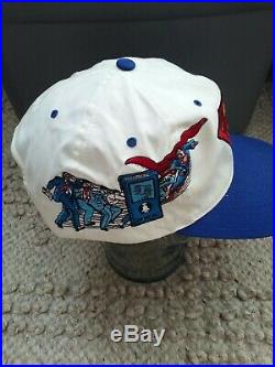 VINTAGE SUPERMAN SNAPBACK WARNER BROS. VERY RARE patches all over marvel comics