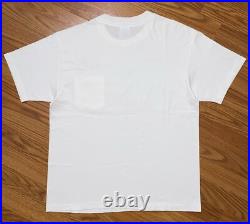 VTG 1995 Warner Bros Kids Cartoon Pocket Tee Large White RARE Animation Fox Kids