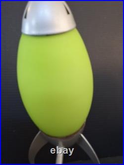 VTG 1999 Warner Bros Store Marvin The Martian Rocket Lamp Rare