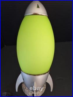 VTG 1999 Warner Bros Store Marvin The Martian Rocket Lamp Rare