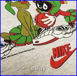 VTG 90s Nike Air Jordan Looney Tunes Rare Vintage 1993 Space Jam Shirt Mens XL