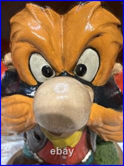 VTG Ceramic Yosemite Sam 10.5 Statue Looney Tunes Warner Bros 1975 Duncan RARE