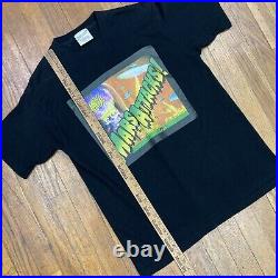 VTG Mars Attacks 1996 Large Adult Graphic Shirt 90s Warner Bros RARE Movie Tee