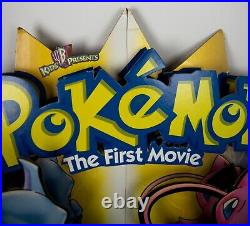 VTG Pokemon The First Movie Store Theater Display RARE Nintendo Warner Brothers