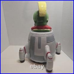 VTG RARE! Marvin the Martian Spaceship Cookie Jar 1998 Warner Bros Exclusive EUC