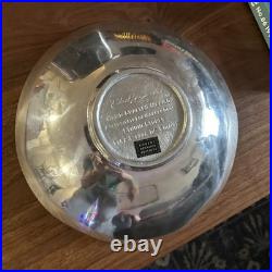 VTG Robert Dennison 1996 The Batman Bowl Warner Bros Studio Store Metal Rare