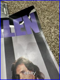 Van Halen 1984 US Promo Poster Warner Bros. Records Rare Vintage Original Roth Van Halen 1984 US Promo Poster Warner Bros. Records Rare Vintage Original Roth