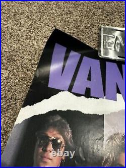 Van Halen 1984 US Promo Poster Warner Bros. Records Rare Vintage Original Roth