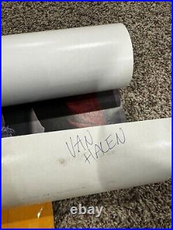 Van Halen 1984 US Promo Poster Warner Bros. Records Rare Vintage Original Roth