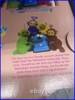 Very Rare 1999 Teletubbies VHS Promo Box & Sellsheet PBS Warner Bros Funny Day