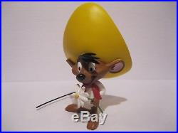 Very Rare 1999 Warner Brothers Looney Tunes Speedy Gonzales Figurine Statue