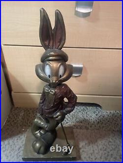 Very Rare Bugs Bunny Austin Sculpture Statue Warner Bros Art 1997 Estate Find