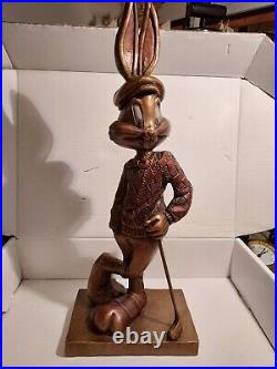 Very Rare Bugs Bunny Austin Sculpture Statue Warner Bros Art 1998 Estate Find