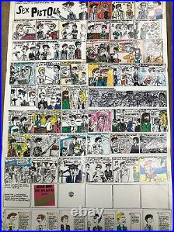 Very Rare Sex Pistols NMTB Warner Brother Punk Poster 1977