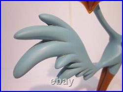 Very Rare WB Warner Brothers Looney Tunes ROAD RUNNER Figurine Statue