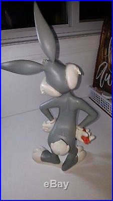 Very rare 2000 bugs bunny Rutten Large Statue Looney Tunes