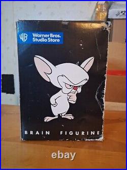 Vintage 11' Brain Statue In Original Box. Pinky And The Brain Cartoon 1997 Rare